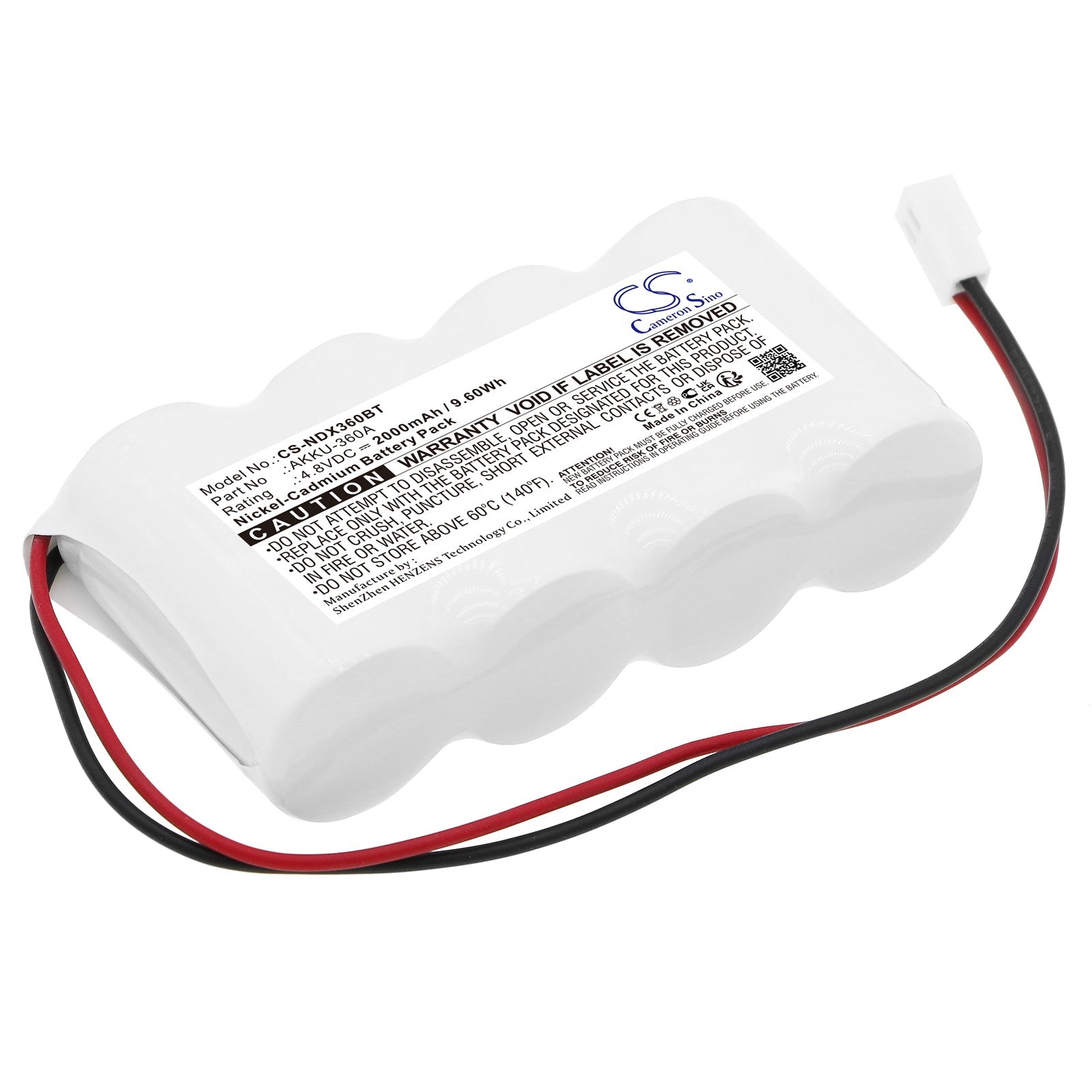 Ni - CD, Alarm System Battery fits Indexa 111a, 151a, 4.8V, 2000mAh - Batterybuyer.ca