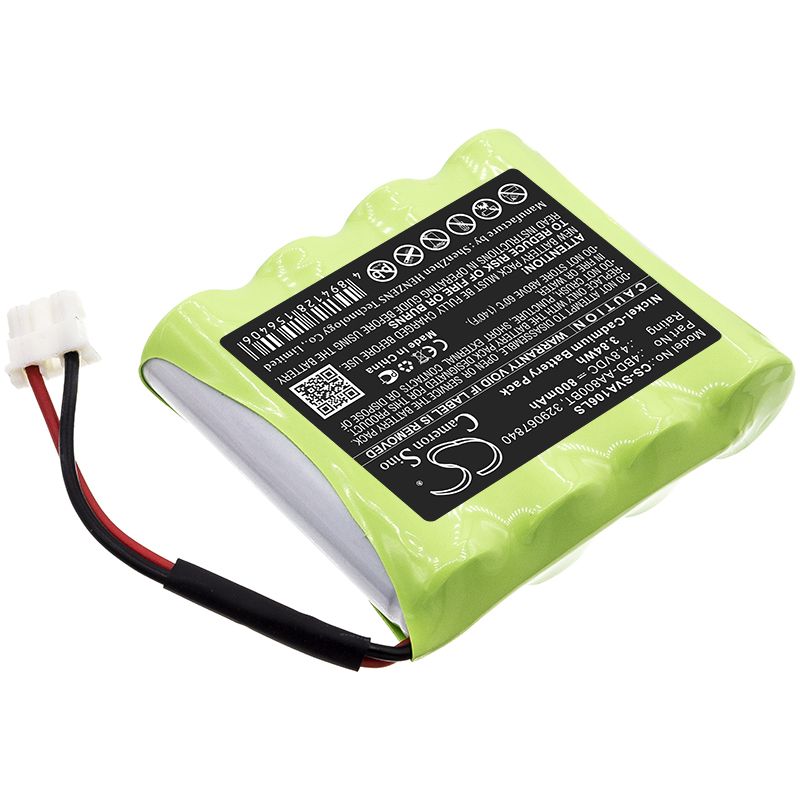 Ni - CD Battery fits Schneider, Exiway Easyled, Ova38352 4.8V, 800mAh - Batterybuyer.ca