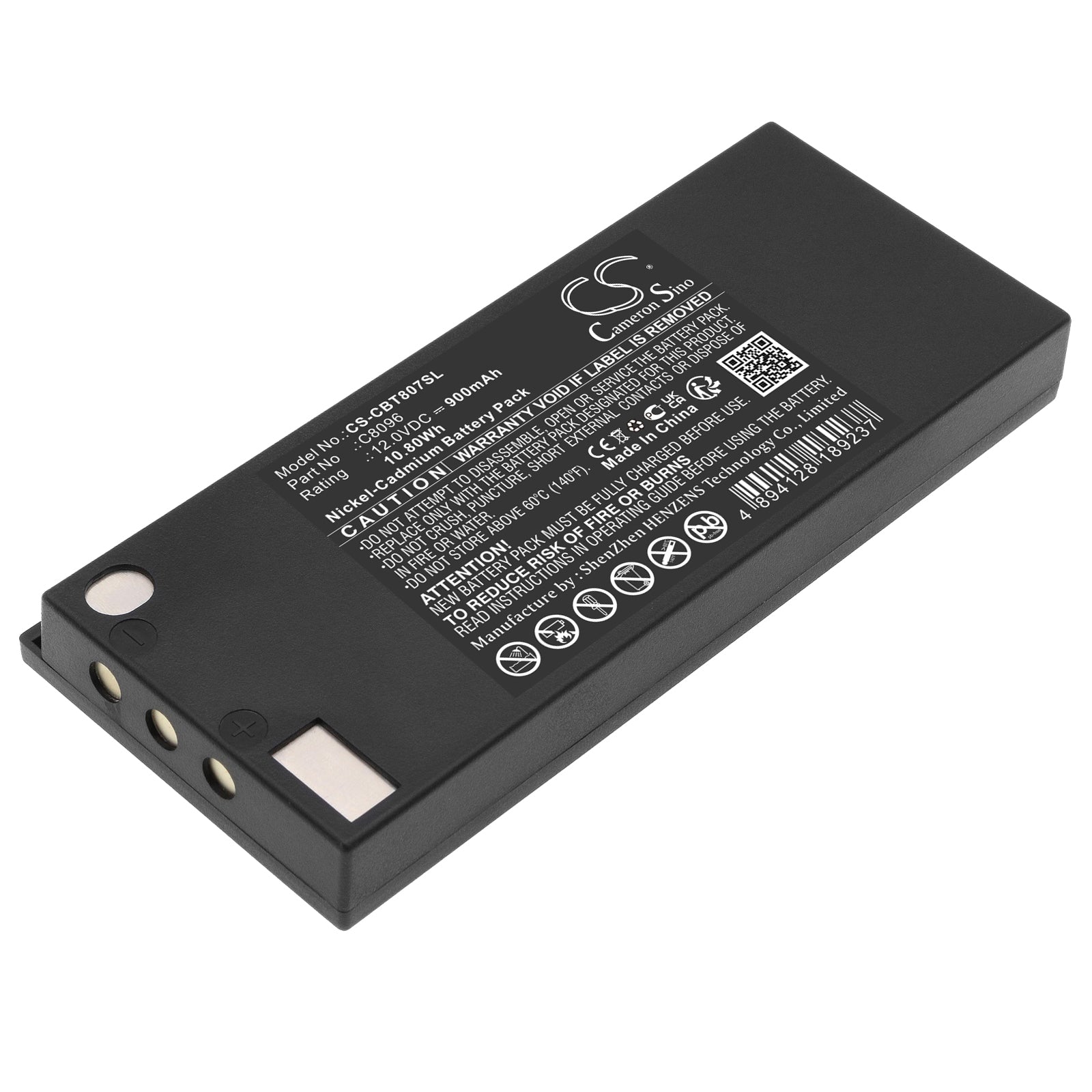 Ni-CD, Crane Remote Control Battery fits Cattron Theimeg 7700t15, T01, 12.0V, 900mAh Crane Remote Control Cameron Sino Technology Limited