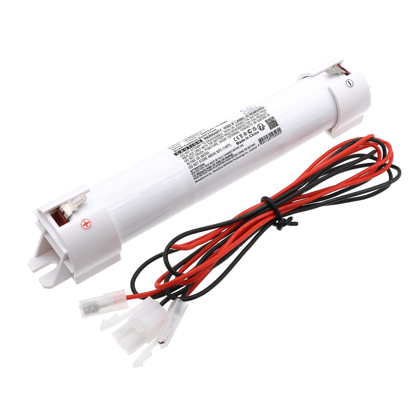 Ni-CD, Emergency Lighting Battery fits Cameron Sino Technologies, 3.6V, 4000mAh Emergency Lighting Cameron Sino Technology Limited