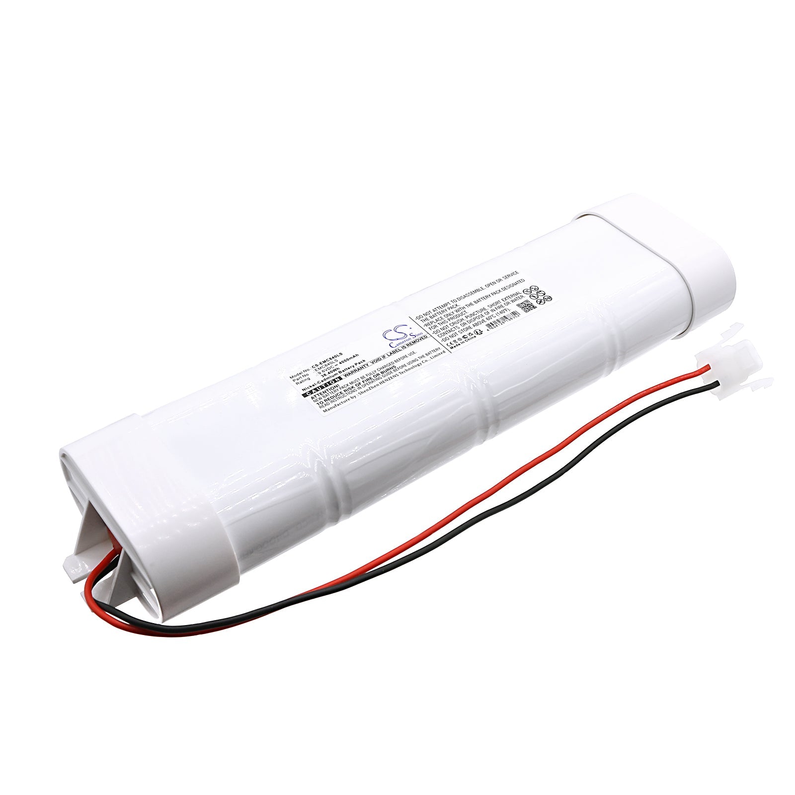 Ni-CD, Emergency Lighting Battery fits Cameron Sino Technologies, 9.6V, 4000mAh Emergency Lighting Cameron Sino Technology Limited