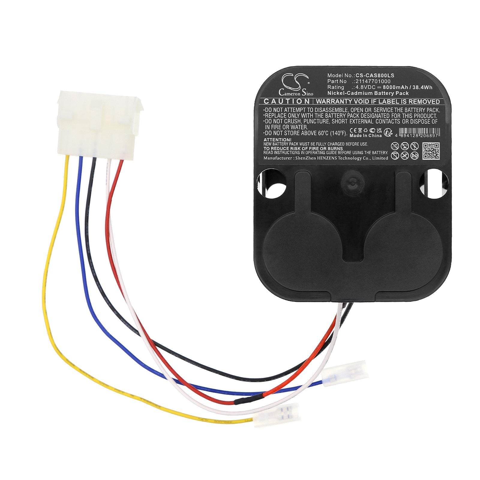 Ni - CD, Emergency Lighting Battery fits Ceag Seb 8/8l, 4.8V, 8000mAh - Batterybuyer.ca