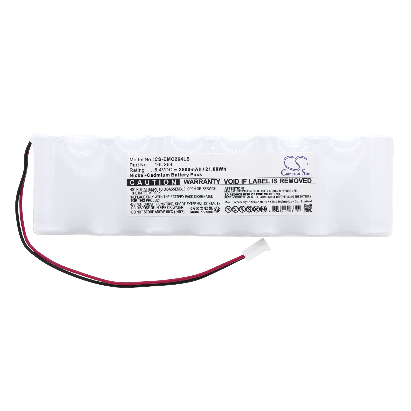 Ni-CD, Emergency Lighting Battery fits Dual-lite Pgb, Pgp, 8.4V, 2500mAh Emergency Lighting Cameron Sino Technology Limited