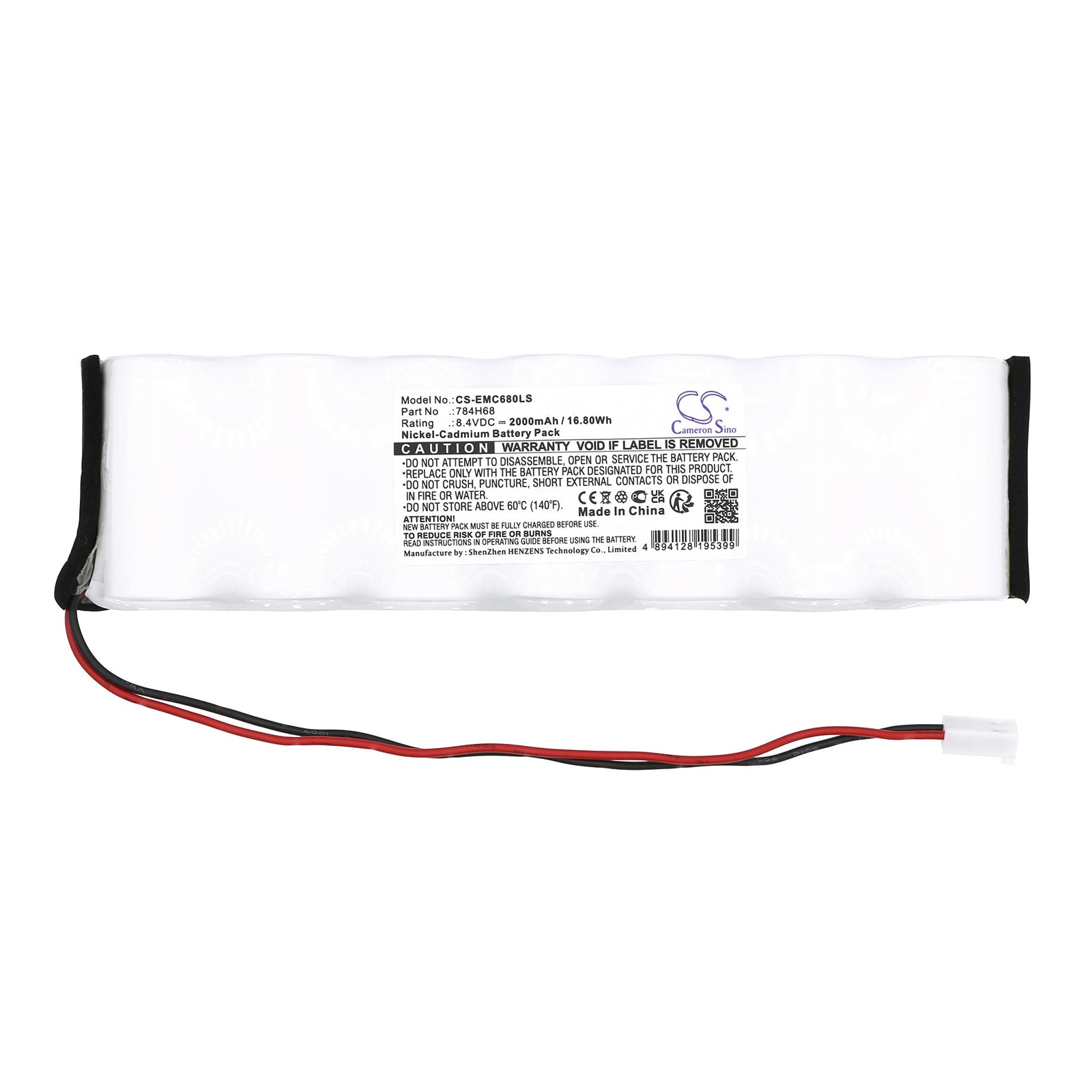 Ni-CD, Emergency Lighting Battery fits Dual-lite Pgp-htr, Pgw-htr, 8.4V, 2000mAh Emergency Lighting Cameron Sino Technology Limited