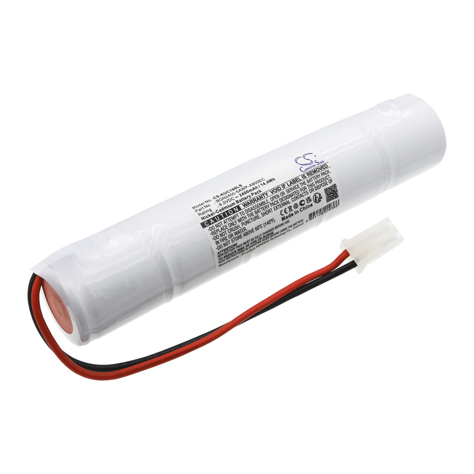 Ni-CD, Emergency Lighting Battery fits Kaufel C1, 6.0V, 2400mAh Emergency Lighting Cameron Sino Technology Limited