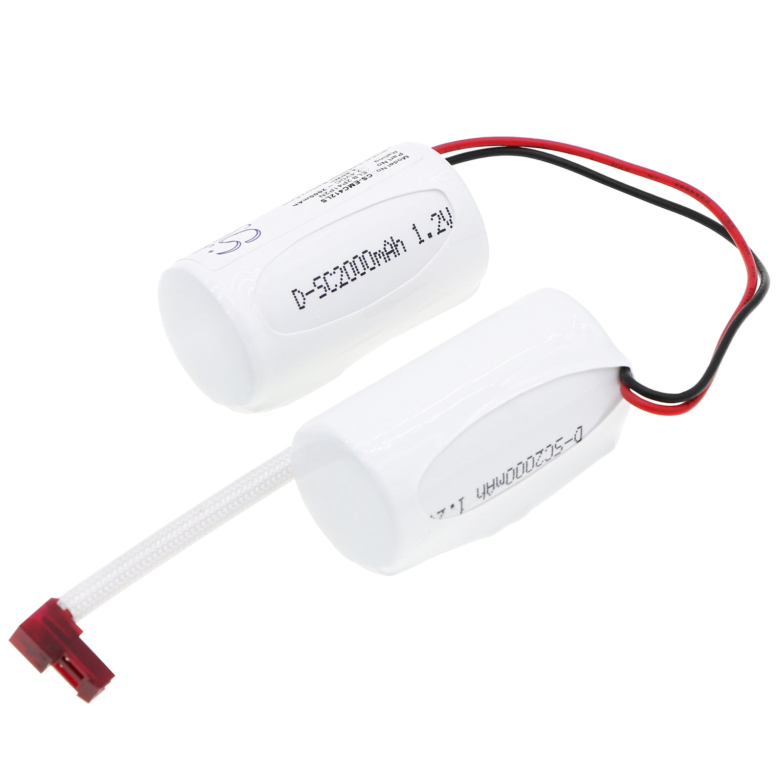 Ni-CD, Emergency Lighting Battery fits Lithonia Lqc 1 G El N, 2.4V, 2000mAh Emergency Lighting Cameron Sino Technology Limited