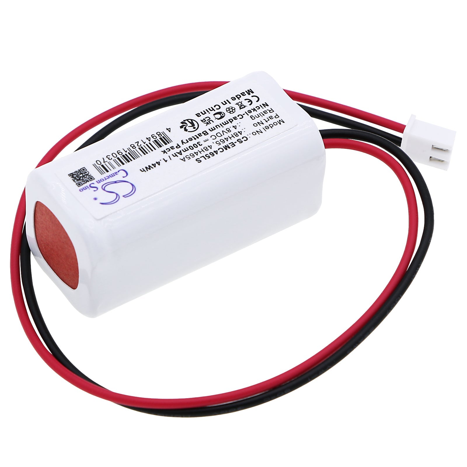 Ni-CD, Emergency Lighting Battery fits Lumapro 6cgl3, 6cgl4, 4.8V, 300mAh Emergency Lighting Cameron Sino Technology Limited
