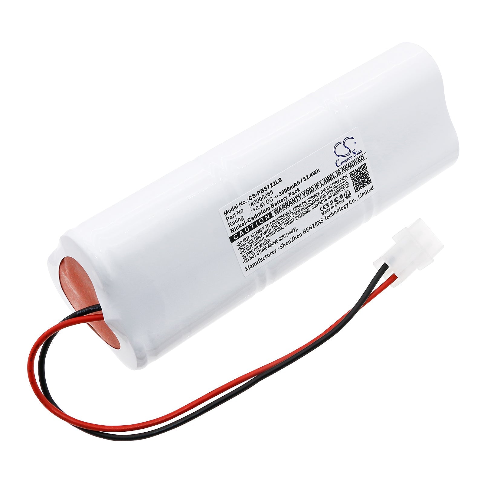 Ni-CD, Emergency Lighting Battery fits Philips, 10.8V, 3000mAh Emergency Lighting Cameron Sino Technology Limited