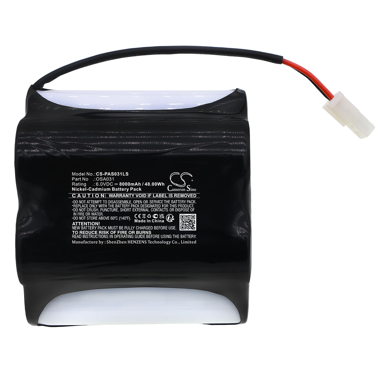Ni-CD, Emergency Lighting Battery fits Powersonic A13463, Psd5, 6.0V, 8000mAh Emergency Lighting Cameron Sino Technology Limited