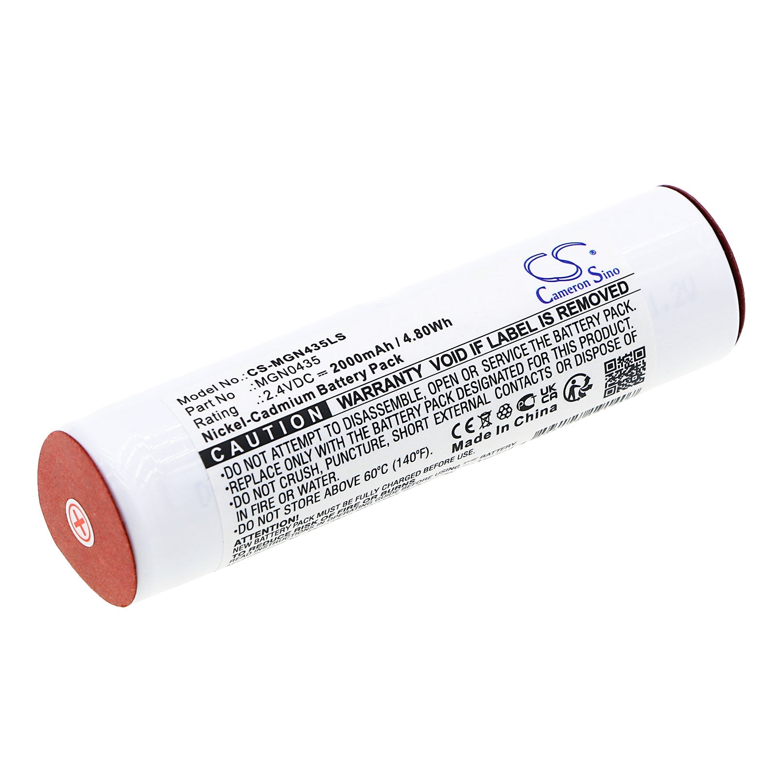 Ni-CD, Emergency Lighting Battery fits Saft 134891, 135869, 2.4V, 2000mAh Emergency Lighting Cameron Sino Technology Limited