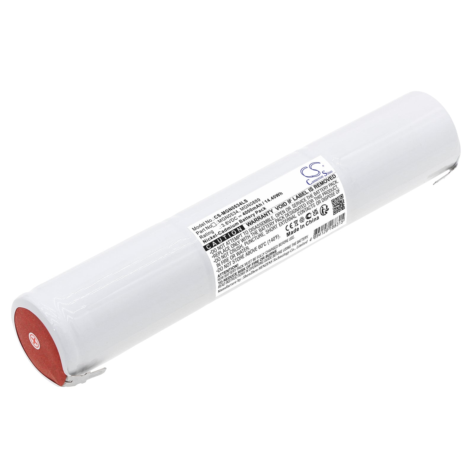 Ni-CD, Emergency Lighting Battery fits Schneider 130041, 131176, 3.6V, 4000mAh Emergency Lighting Cameron Sino Technology Limited