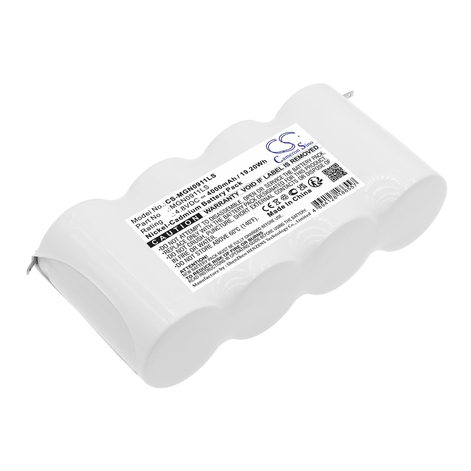 Ni-CD, Emergency Lighting Battery fits Schneider 4dh4.0la3, 4dh4.ot3, 4.8V, 4000mAh Emergency Lighting Cameron Sino Technology Limited