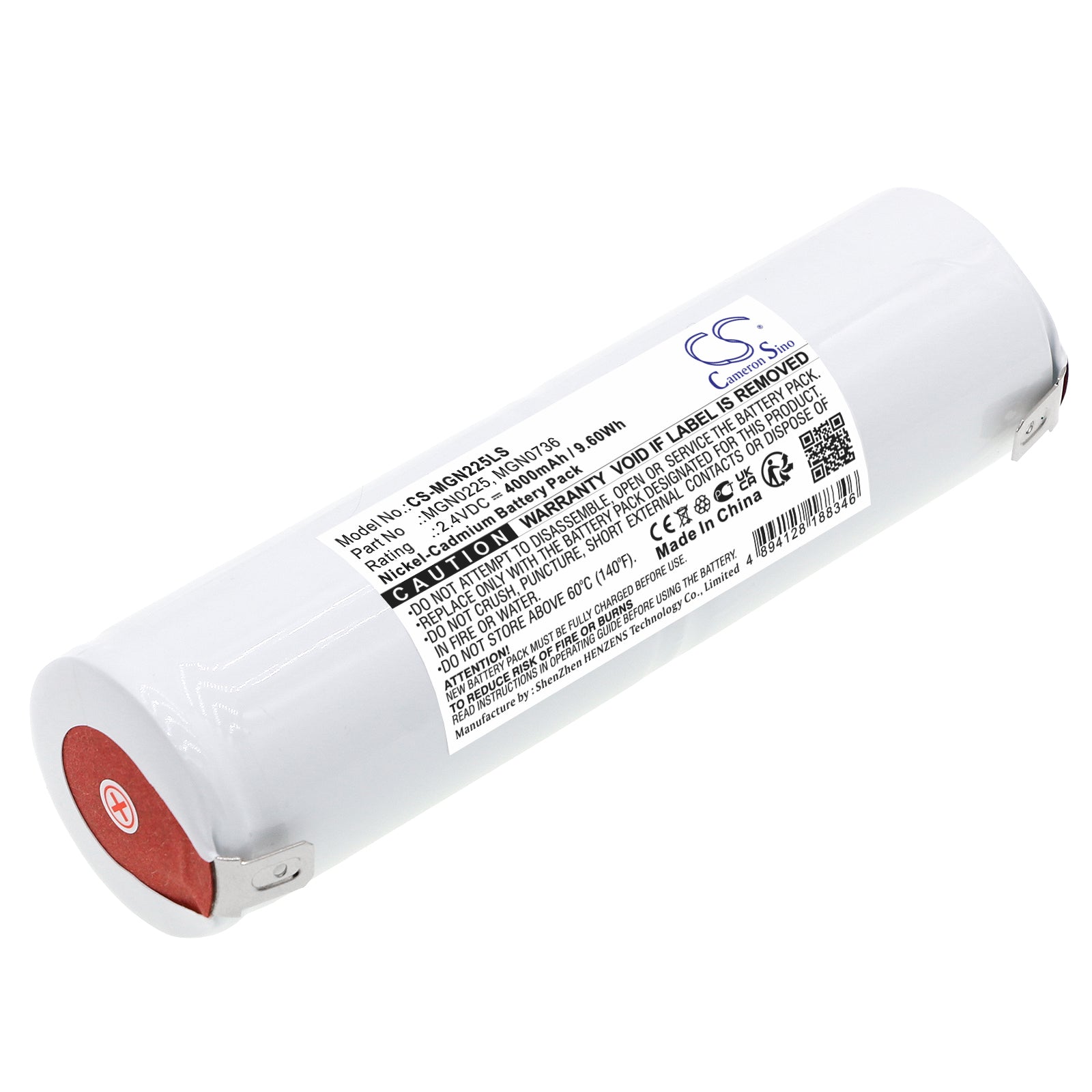 Ni-CD, Emergency Lighting Battery fits Ura 130040, 131199, 2.4V, 4000mAh Emergency Lighting Cameron Sino Technology Limited