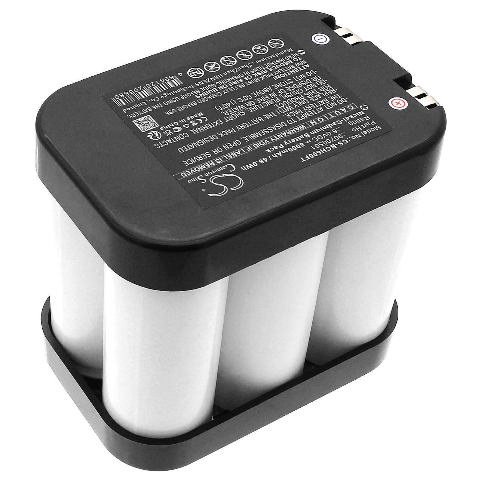 Ni-CD, Flashlight Battery fits Bosch Eisemann B6008, Eisemann Halo 6, 6.0V, 8000mAh Flashlight Cameron Sino Technology Limited