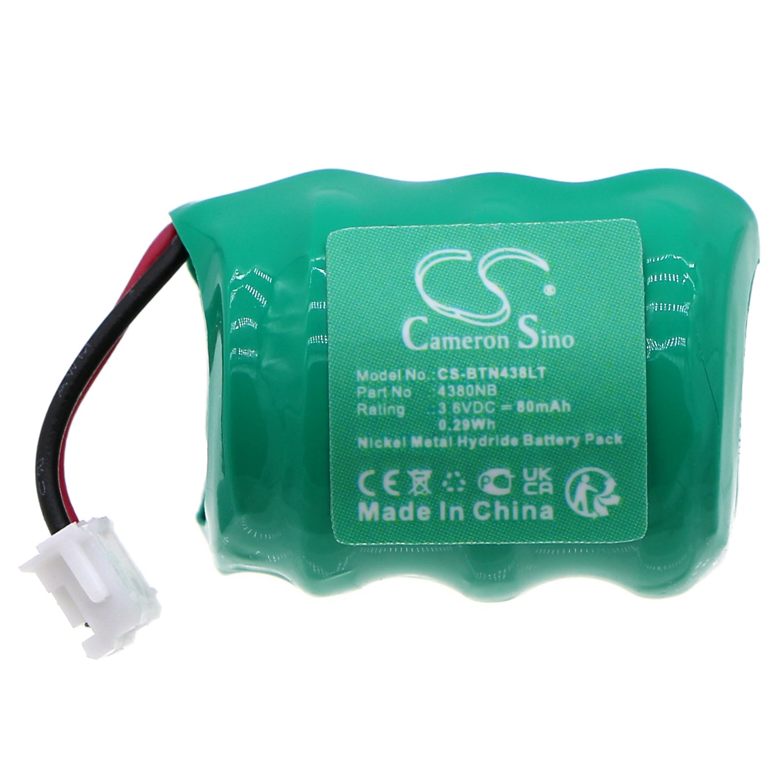 Ni - MH, Alarm System Battery fits Bticino Matix, Matix A5780n, 3.6V, 80mAh - Batterybuyer.ca