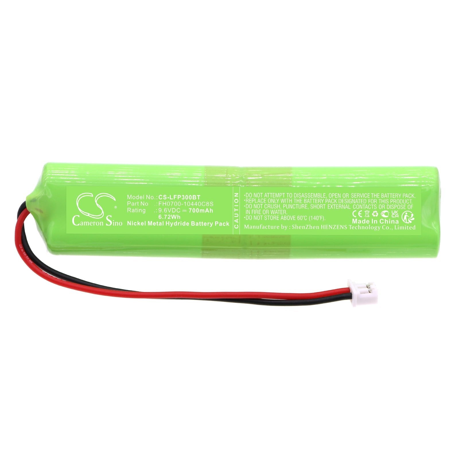 Ni - MH, Alarm System Battery fits Lifesos Control Panel Ls - 30, Ls - 30 8seh, 9.6V, 700mAh - Batterybuyer.ca