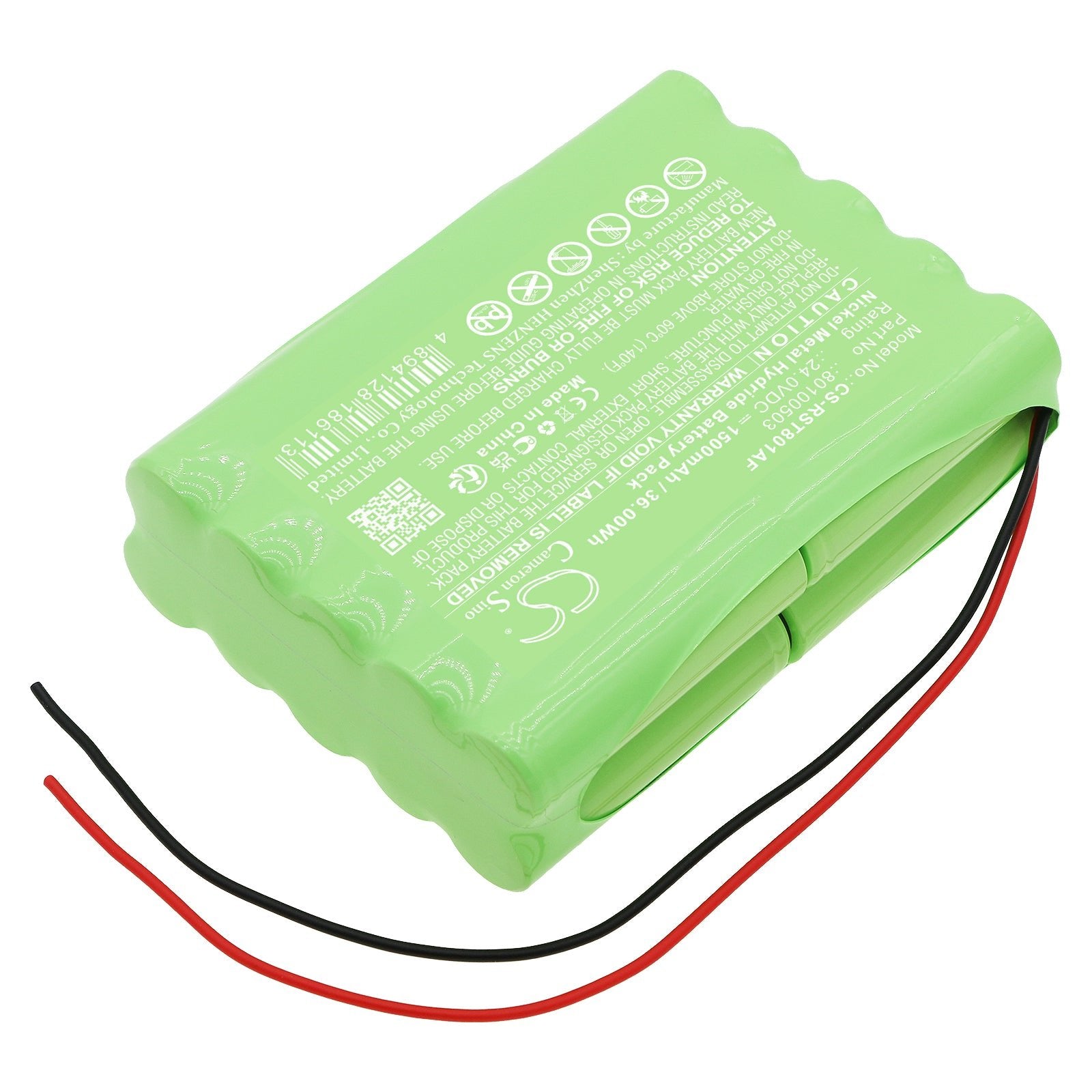 Ni - MH, Automatic Doors Battery fits Record 80100503, 24.0V, 1500mAh - Batterybuyer.ca