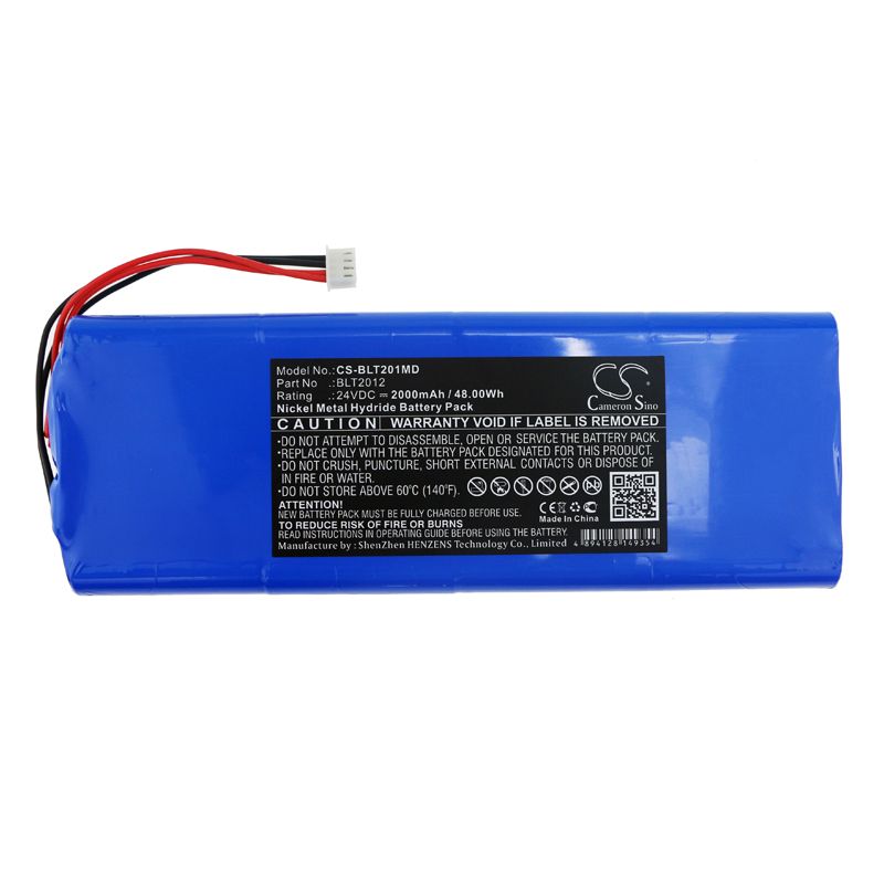Ni-MH Battery fits Biolat, Twelve Lead Ecg 24.0V, 2000mAh Medical Cameron Sino Technology Limited