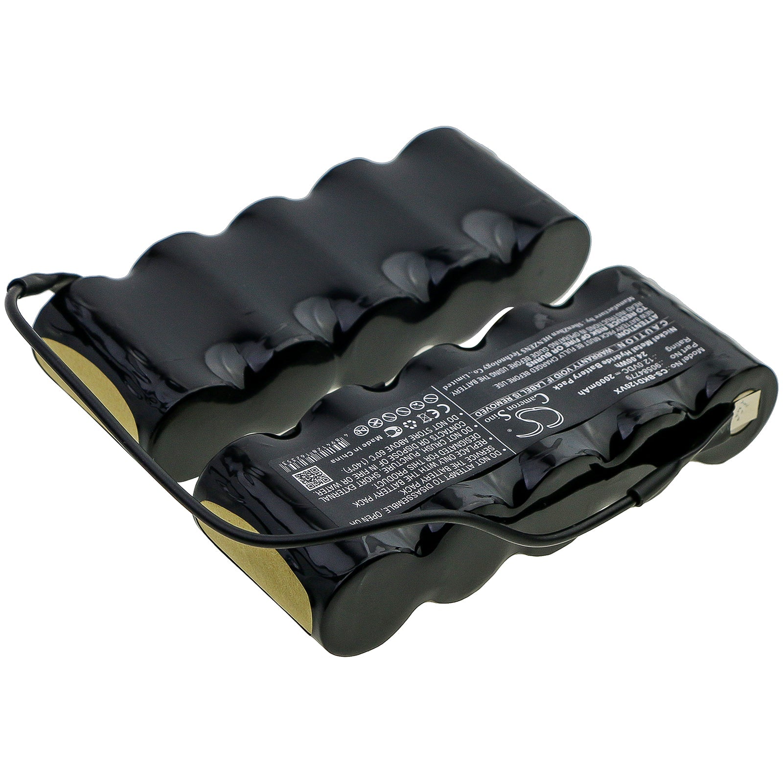 Ni-MH Battery fits Black And Decker, 90584779 12.0V, 2000mAh Vacuum Cameron Sino Technology Limited