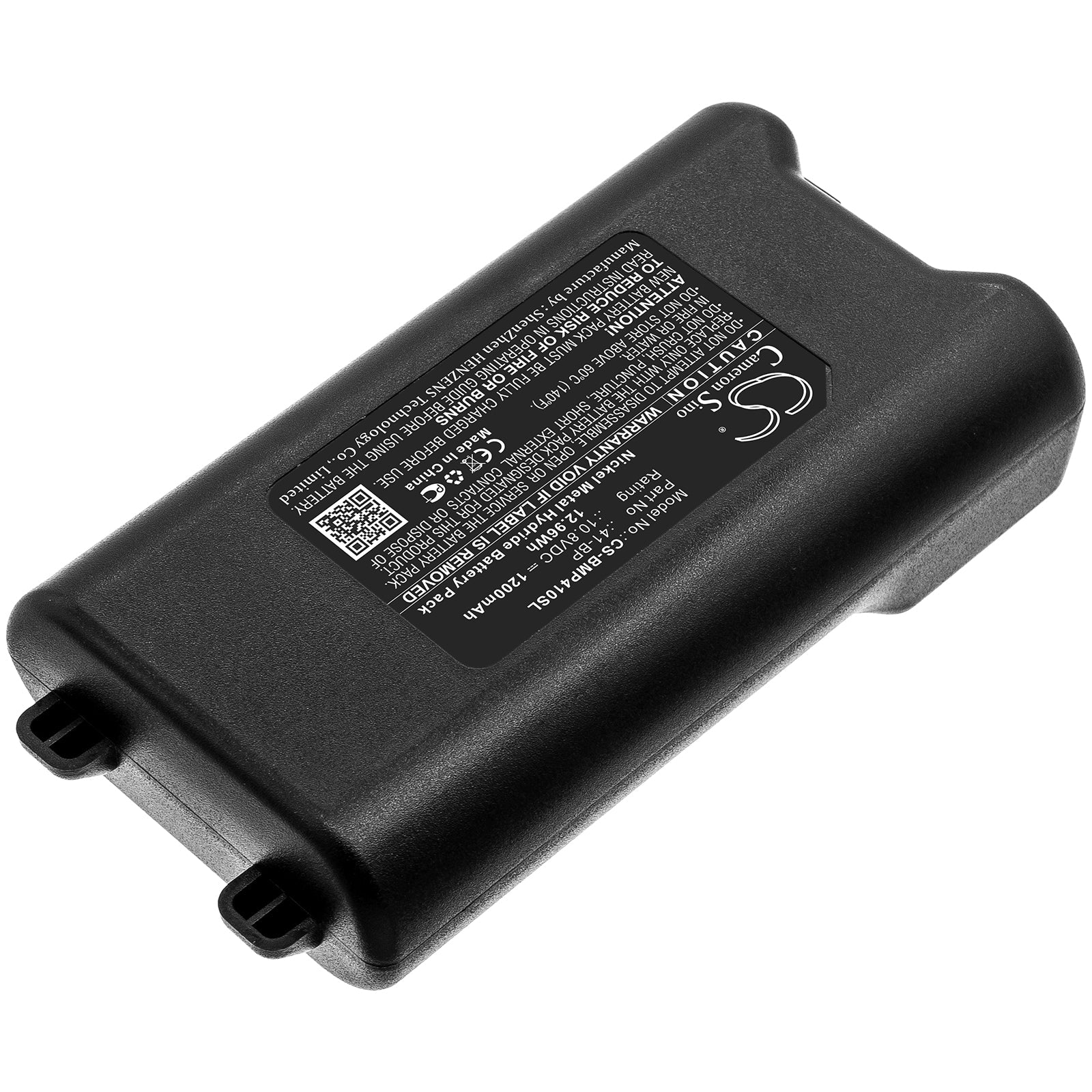 Ni-MH Battery fits Brady, 41-bp 10.8V, 1200mAh Portable Printer Cameron Sino Technology Limited