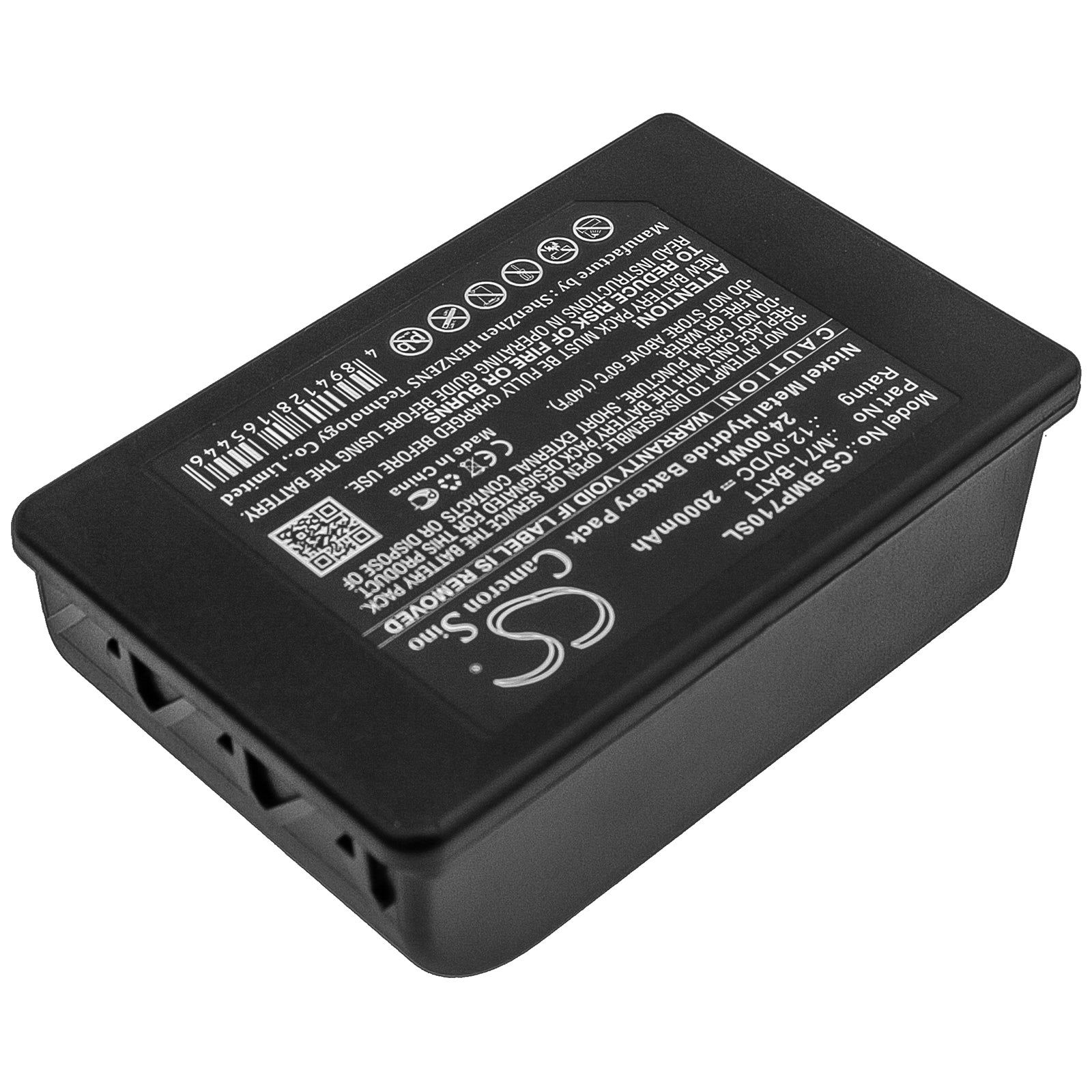 Ni-MH Battery fits Brady, Bmp71 12.0V, 2000mAh Portable Printer Cameron Sino Technology Limited