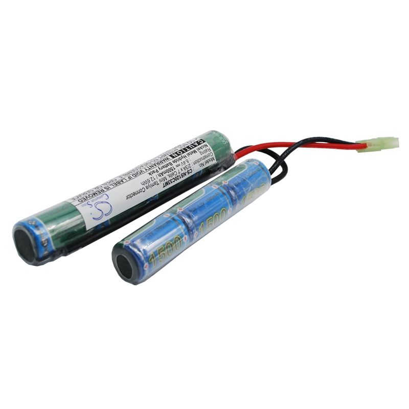 Ni-MH Battery fits Cameron Sino, Cs-ns120c33mt 8.4V, 1500mAh Airsoft Guns Cameron Sino Technology Limited