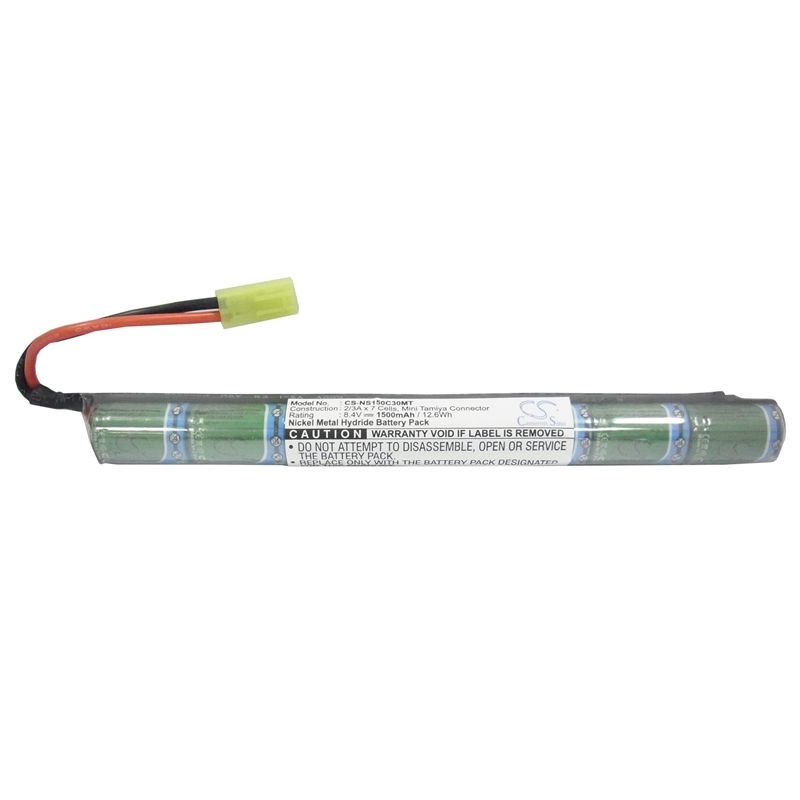 Ni-MH Battery fits Cameron Sino, Cs-ns150c30mt 8.4V, 1500mAh Airsoft Guns Cameron Sino Technology Limited