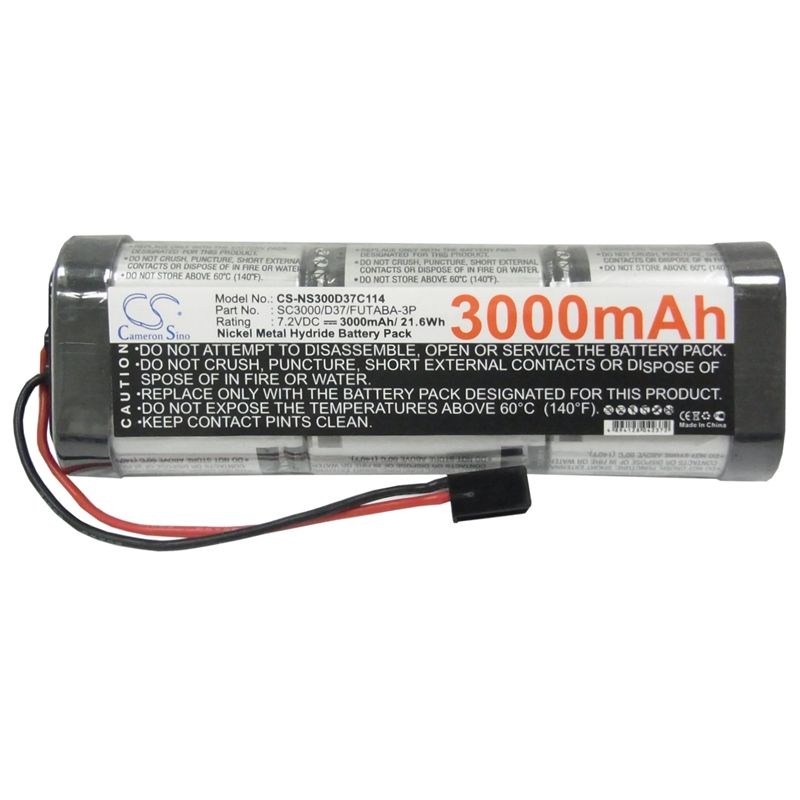 Ni-MH Battery fits Cameron Sino, Cs-ns300d37c114 7.2V, 3000mAh Cars Cameron Sino Technology Limited