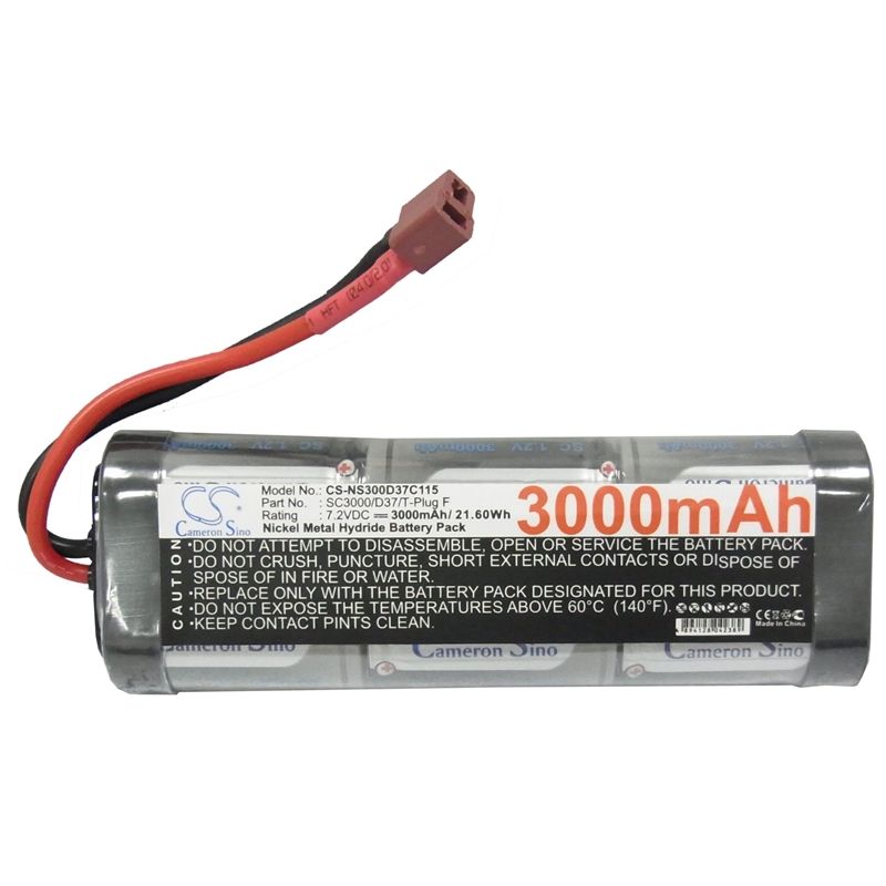Ni-MH Battery fits Cameron Sino, Cs-ns300d37c115 7.2V, 3000mAh Cars Cameron Sino Technology Limited