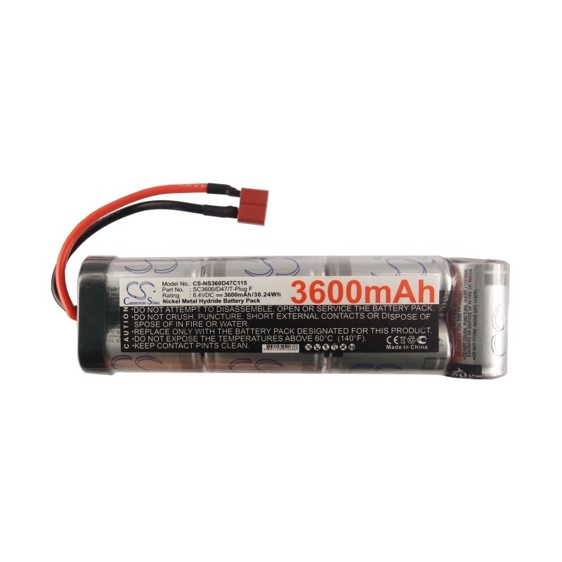 Ni-MH Battery fits Cameron Sino, Cs-ns360d47c115 8.4V, 3600mAh Home Electronics Cameron Sino Technology Limited