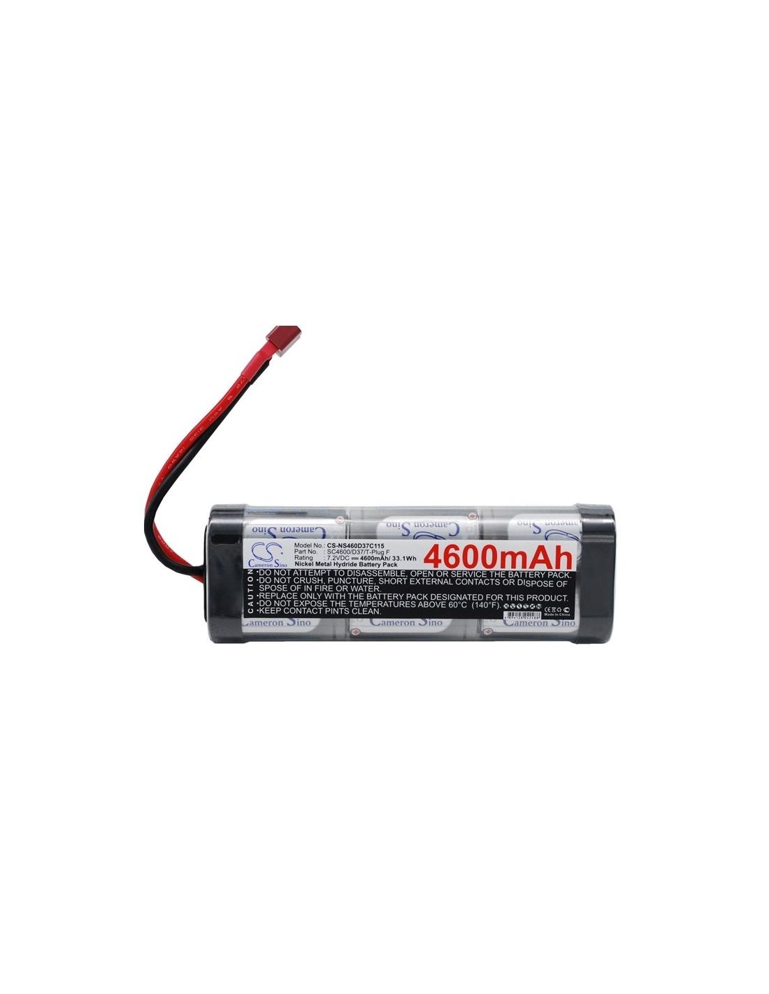 Ni-MH Battery fits Cameron Sino, Cs-ns460d37c115 7.2V, 4600mAh Cars Cameron Sino Technology Limited