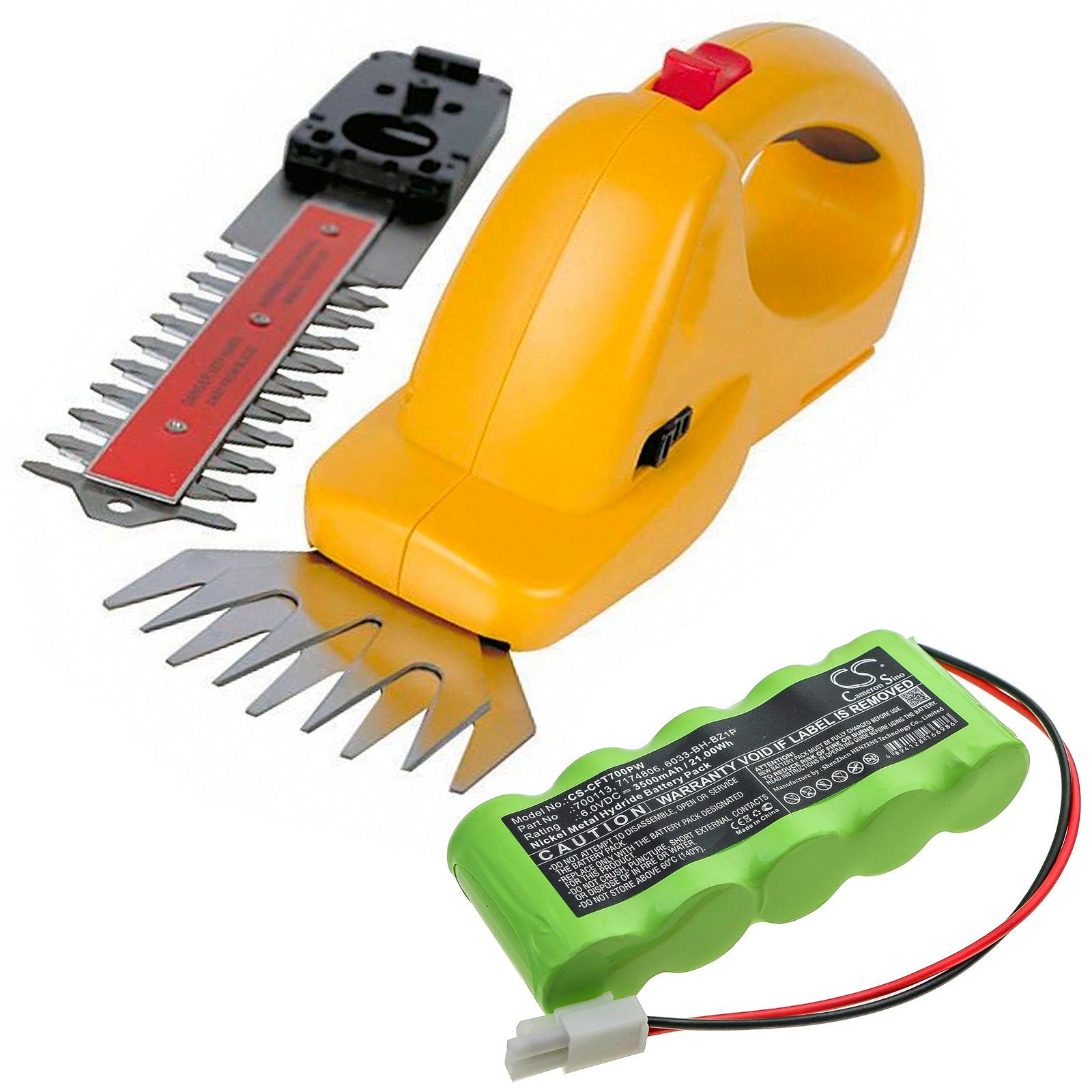 Ni-MH Battery fits Craftsman, 240.74801 6.0V, 3500mAh Power Tools Cameron Sino Technology Limited