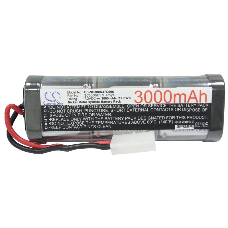 Ni-mh Battery Fits Craftsman, 315.11167, 54021, Duratrax 7.2v, 3000mah Cars Cameron Sino Technology Limited