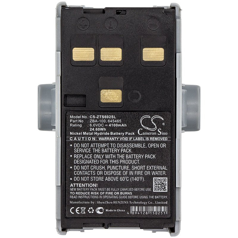 Ni-MH Battery fits Geomax, 645465, Zba-100 6.0V, 4100mAh Equipment & Survey & Test Cameron Sino Technology Limited