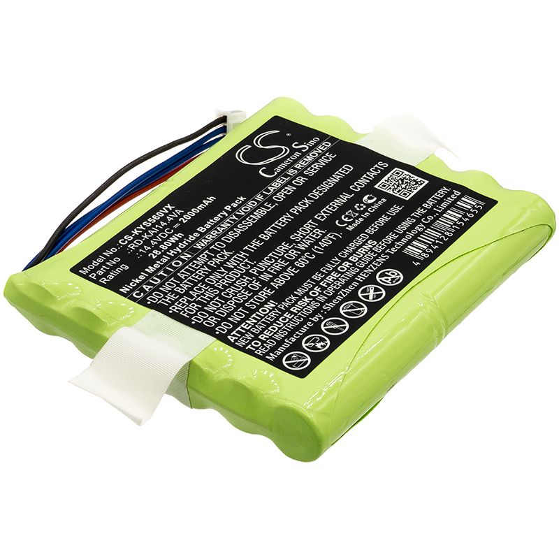 Ni-MH Battery fits Kaily, S560, S710 14.4V, 2000mAh Vacuum Cameron Sino Technology Limited