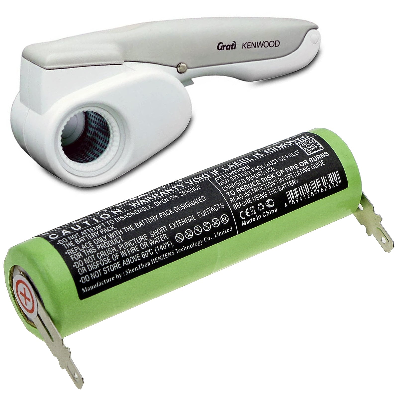 Ni-MH Battery fits Kenwood, Fg-100, Fg150 2.4V, 2200mAh Kitchenware Cameron Sino Technology Limited