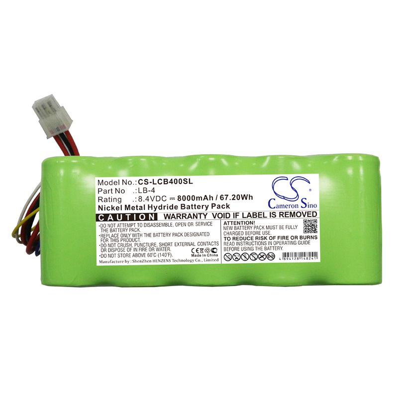 Ni-MH Battery fits Leica, Alignment Lb-4 Level, Laser Alignment 8.4V, 8000mAh Laser Cameron Sino Technology Limited