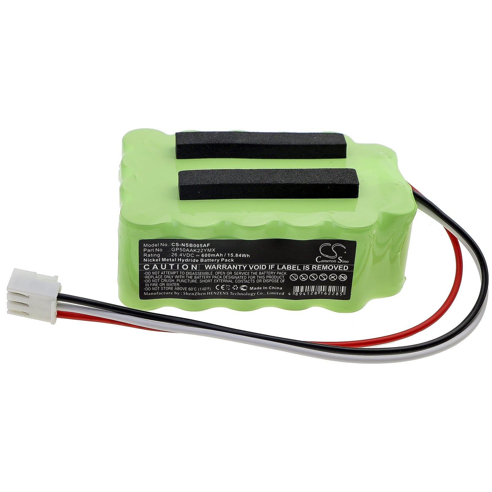 Ni - MH Battery fits Manusa, 111360177, Gp50aak22ymx 26.4V, 600mAh - Batterybuyer.ca