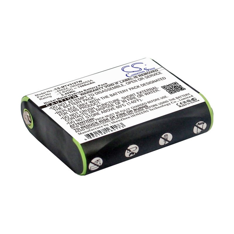 Ni-MH Battery fits Motorola, Em1000, Em1000r 3.6V, 1500mAh Two-Way Radio Cameron Sino Technology Limited