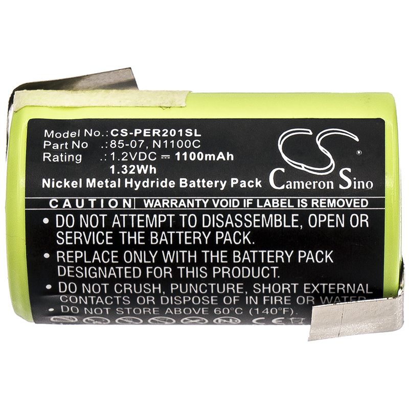 Ni-MH Battery fits Panasonic, Er201, Er398 1.2V, 1100mAh Shaver Cameron Sino Technology Limited
