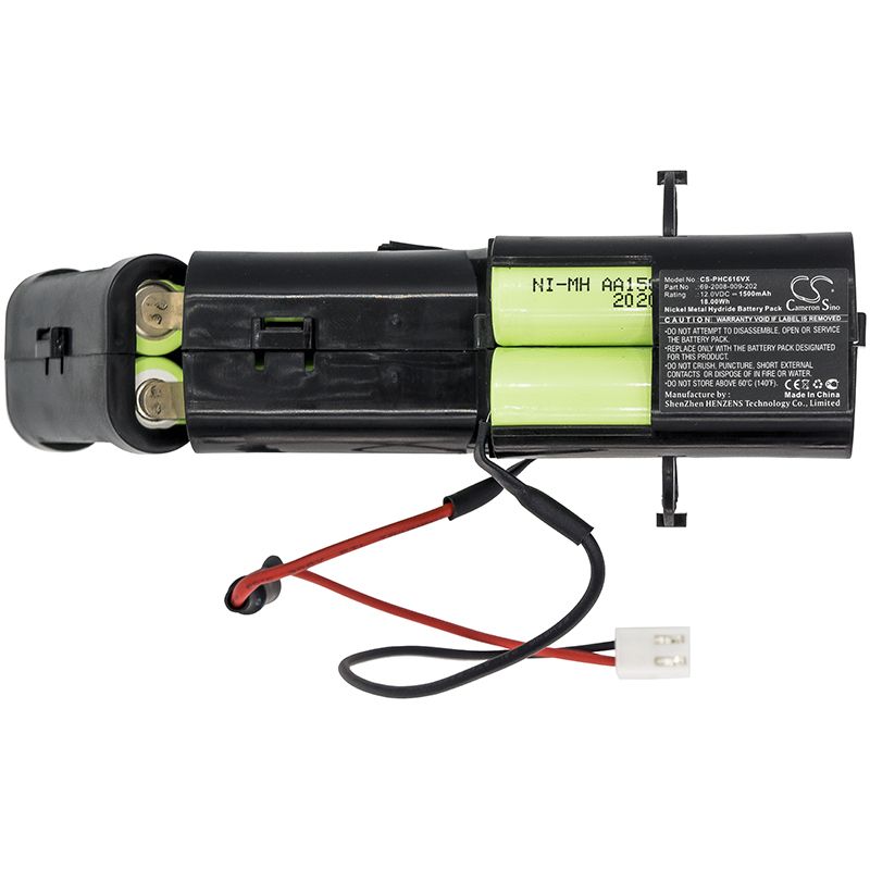Ni-MH Battery fits Philips, Fc6162 12.0V, 1500mAh Vacuum Cameron Sino Technology Limited