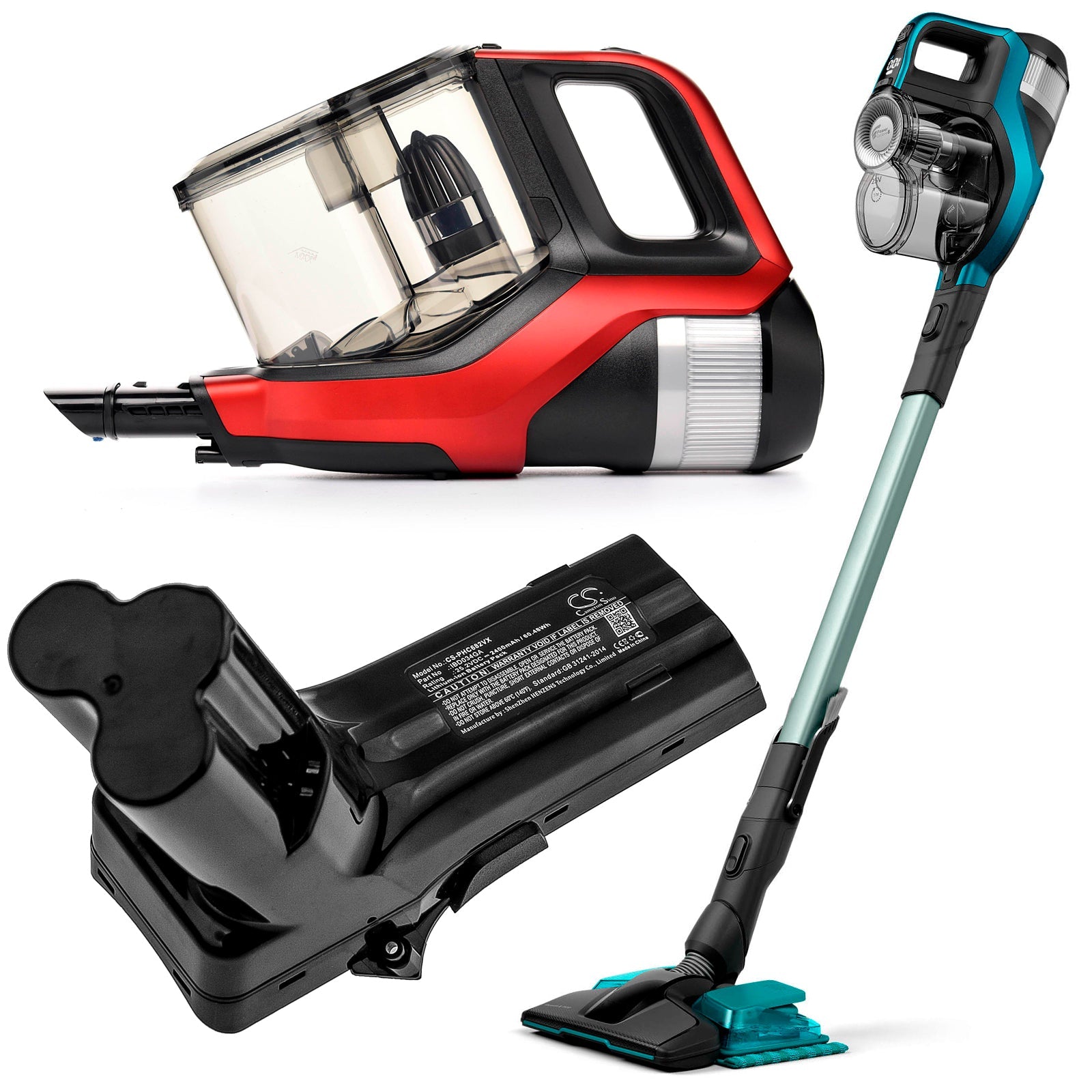 Ni-MH Battery fits Pyle, Prtpucrc9520, Pucrc95, Pucrc95uk 14.4V, 1800mAh Vacuum Cameron Sino Technology Limited