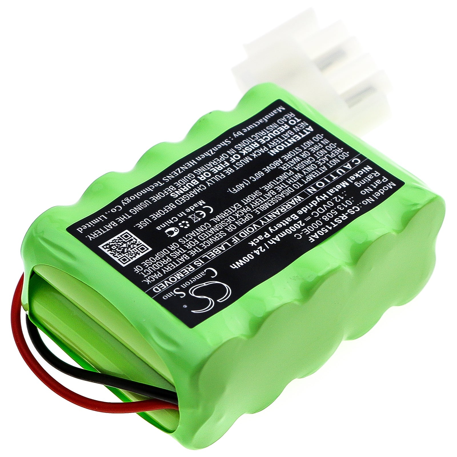 Ni - MH Battery fits Record, Sta15 12.0V, 2000mAh - Batterybuyer.ca