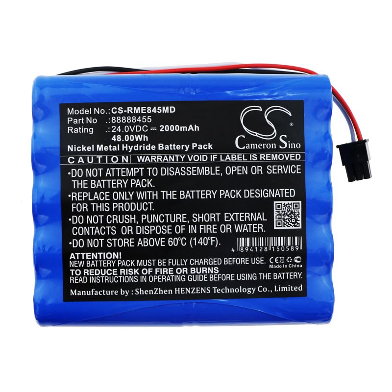 Ni-MH Battery fits Resmed, Vs Iii 24.0V, 2000mAh Medical Cameron Sino Technology Limited
