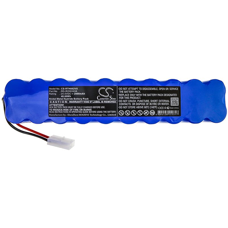 Ni-MH Battery fits Rowenta, /cylnder Hm0, Cylnder Hm0 24.0V, 2000mAh Vacuum Cameron Sino Technology Limited
