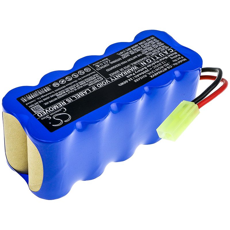 Ni-MH Battery fits Rowenta, Rh5488, Rh8460wh / A 9-0 12.0V, 2000mAh Vacuum Cameron Sino Technology Limited