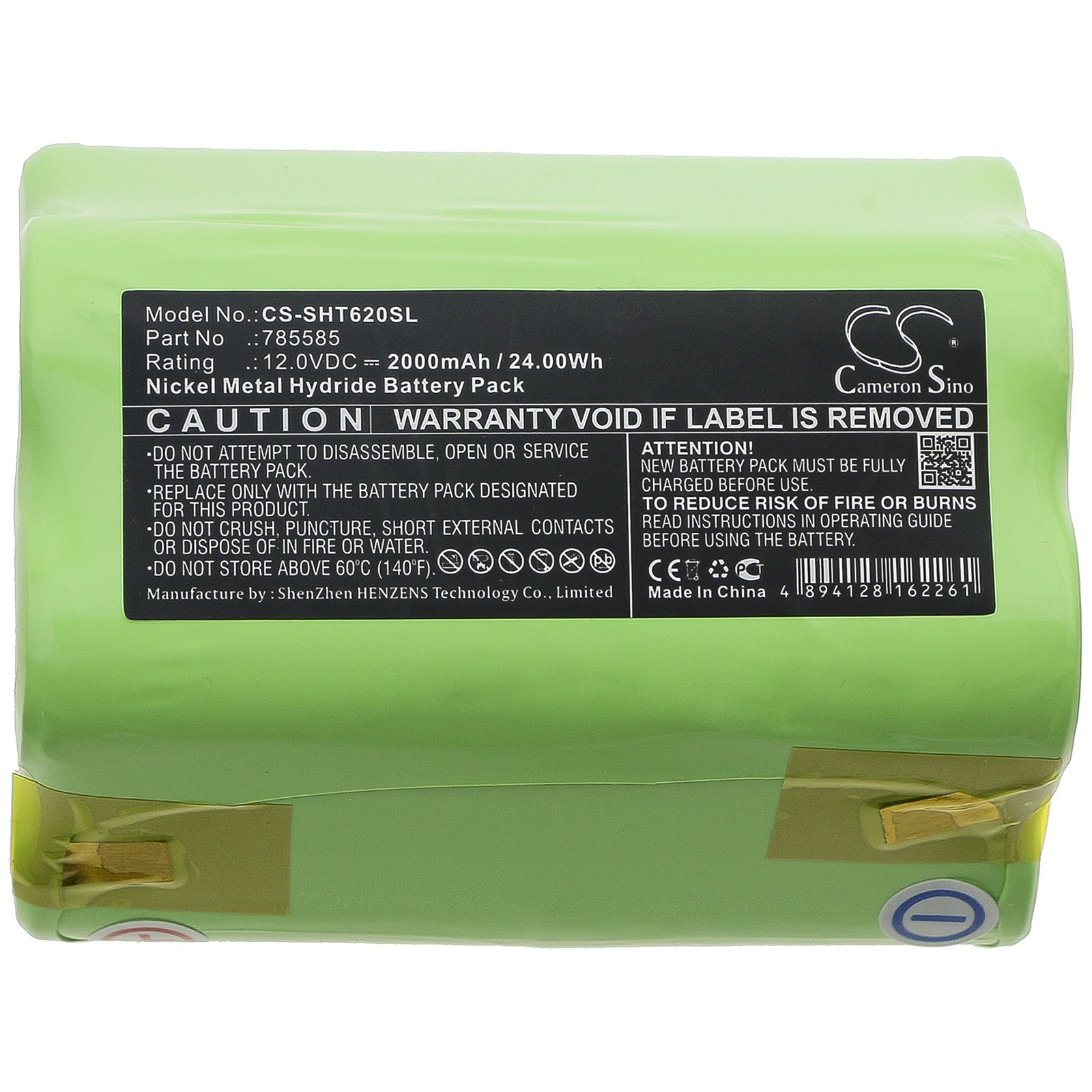 Ni-MH Battery fits Scales, Testut T62 Type B250 12.0V, 2000mAh Equipment & Survey & Test Cameron Sino Technology Limited