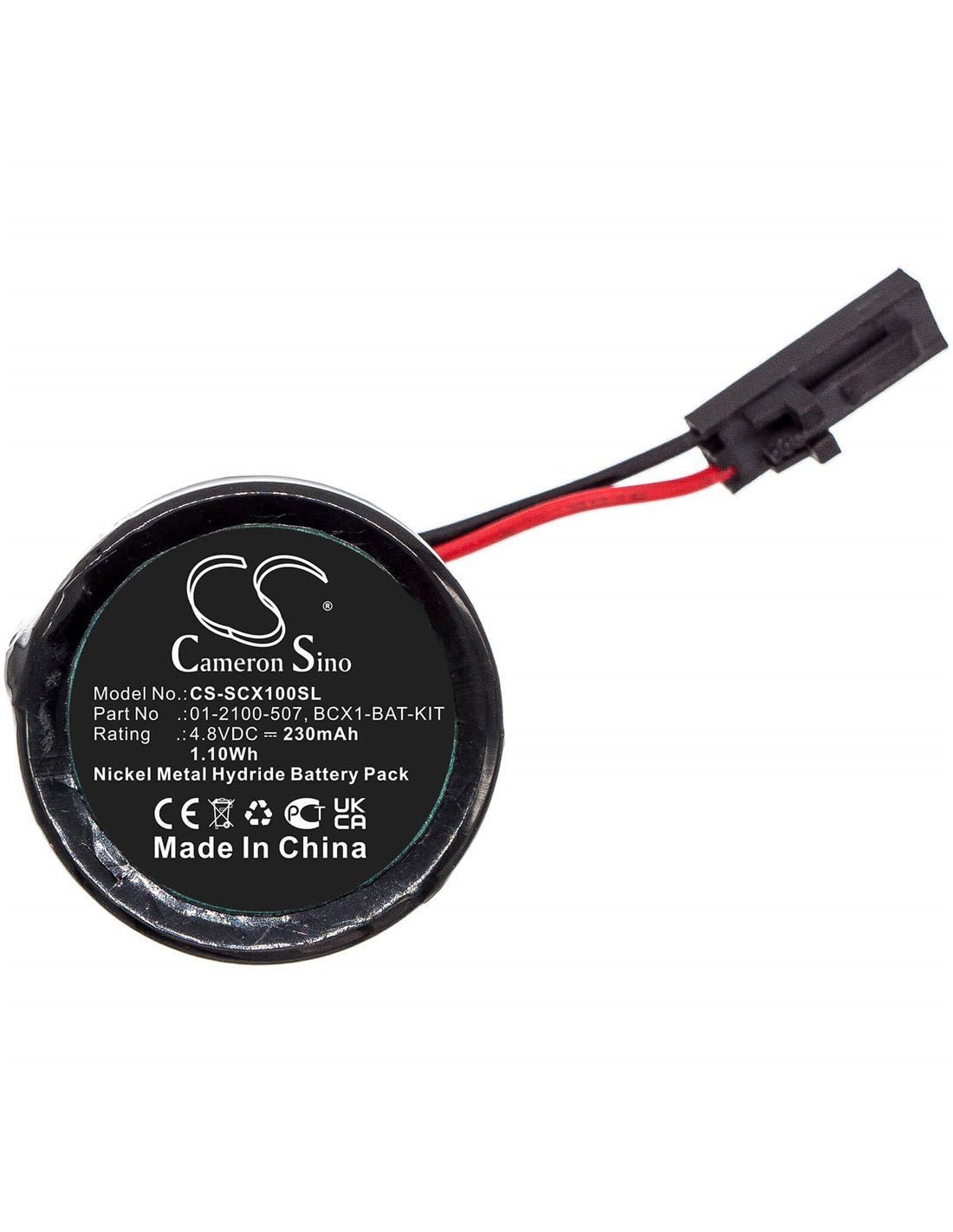 Ni-MH Battery fits Schneider, An-1441, Bcx1 4.8V, 230mAh / 1.10Wh PLC Cameron Sino Technology Limited