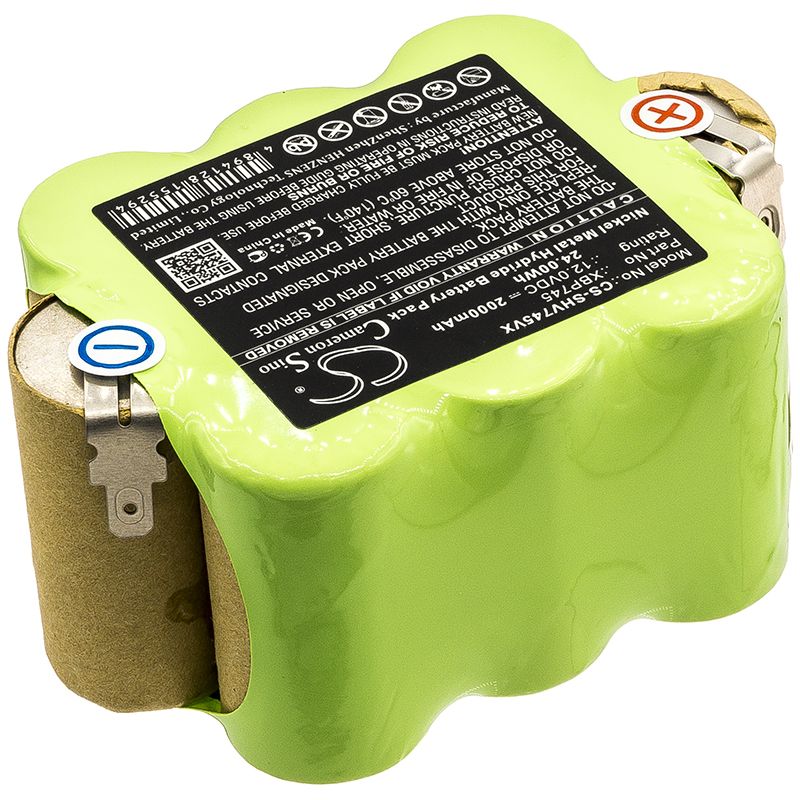Ni-MH Battery fits Shark, Sv745 12.0V, 2000mAh Vacuum Cameron Sino Technology Limited