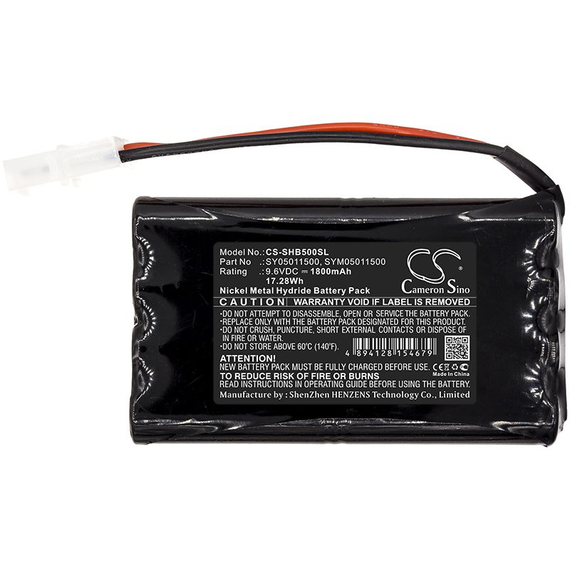 Ni-MH Battery fits Symtech, Cva-3ez, Hba-5 9.6V, 1800mAh Equipment & Survey & Test Cameron Sino Technology Limited